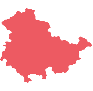 thueringen map
