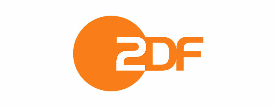orangenes ZDF Logo