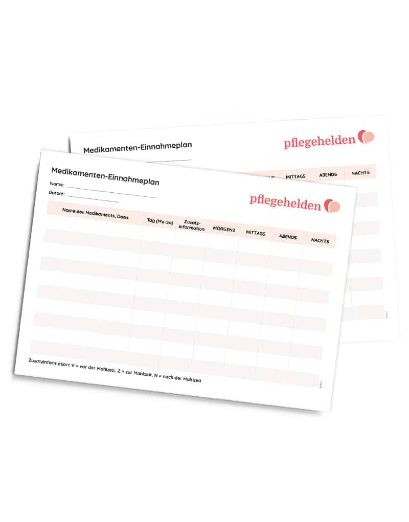 Pflegehelden Medikamentenplan 220726