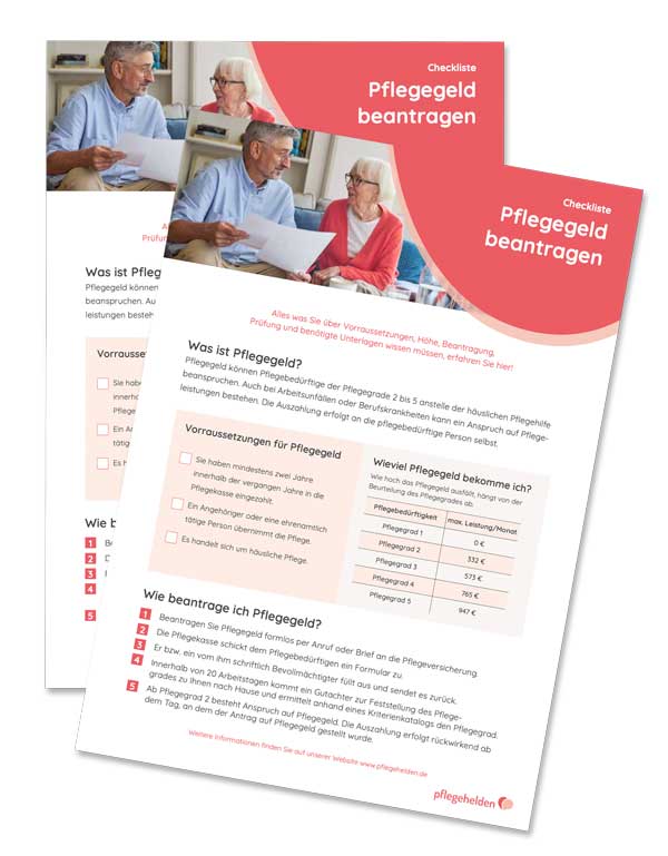 pflegegeld beantragen